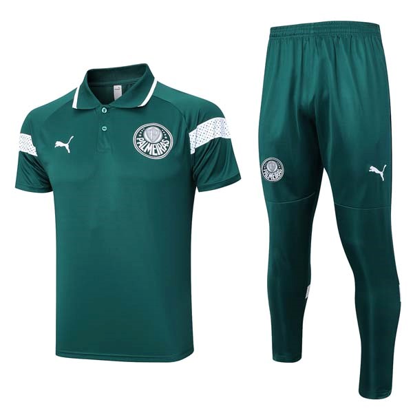 Polo Palmeiras Conjunto Completo 2023-24 Verde 2